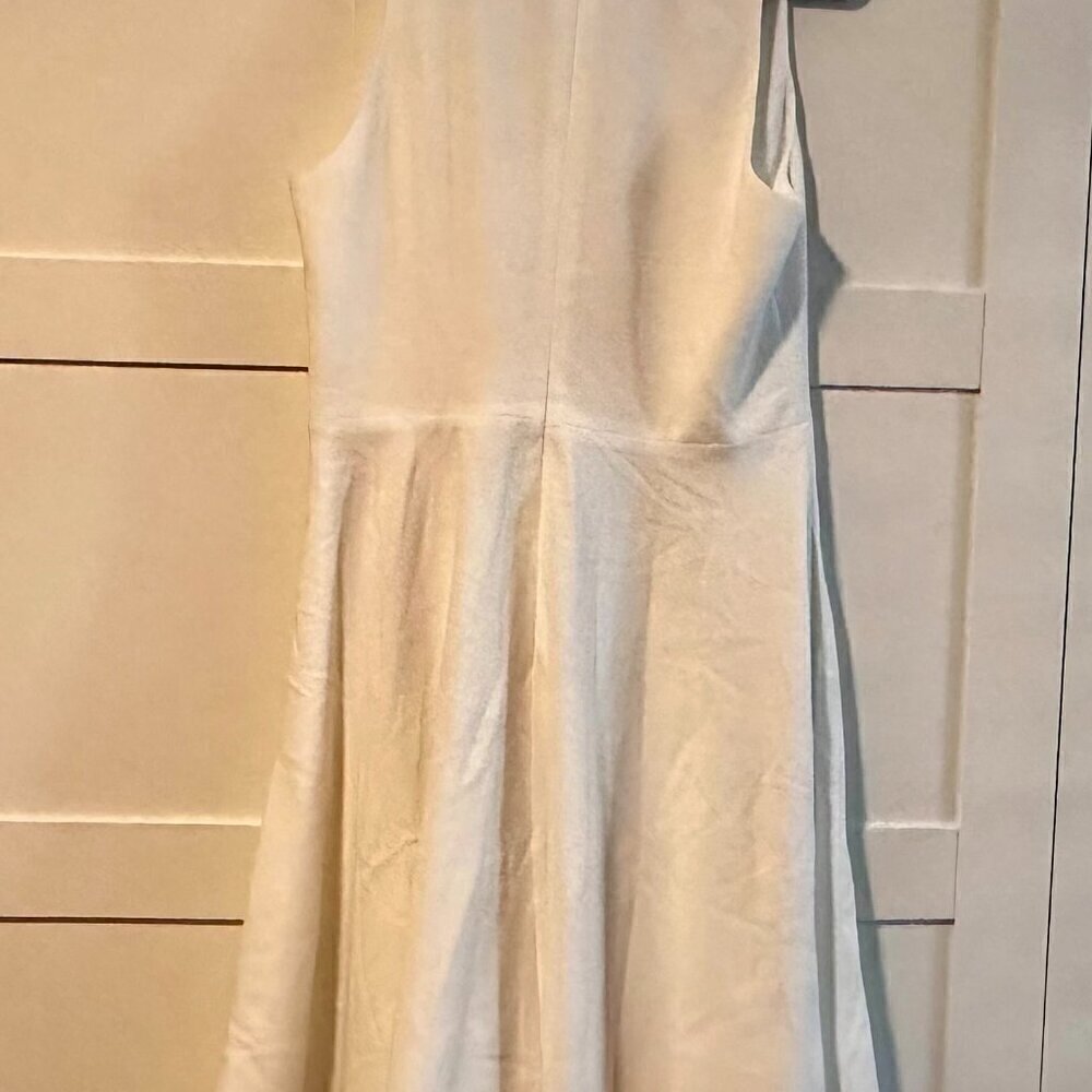 Dress the Population Catalina Off White Sleeveless Fit & Flare Cocktail Dress XL - Picture 4 of 4